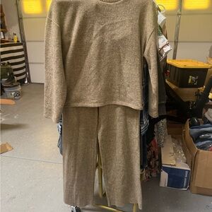Zara Tan Knit Sweater
